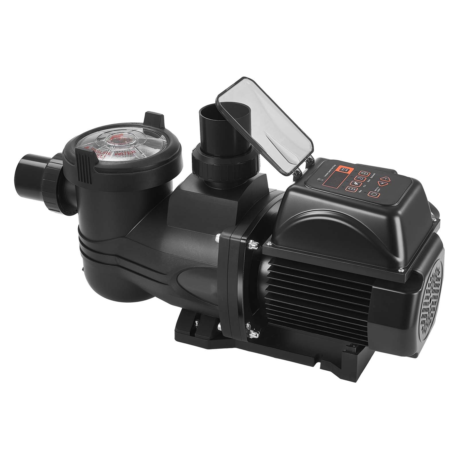 Uimoso Variable Speed 2HP Pool Pump 220V 145 GPM for Inground/Above Ground Pools