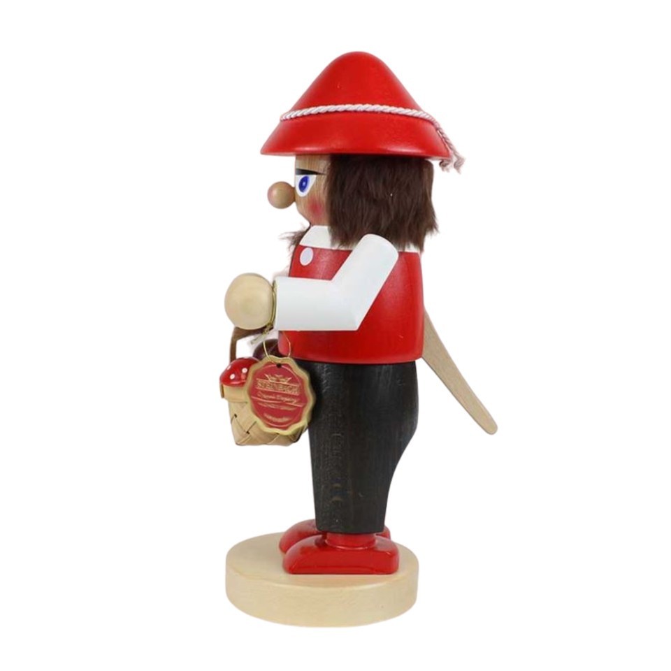 New in Box - Steinbach Mushroom Picker - Chubby Size Nutcracker - S1359