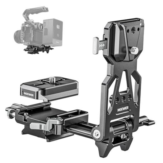 Foldable V Mount Battery Plate with Arca Type Quick Release Camera PS015 Pro