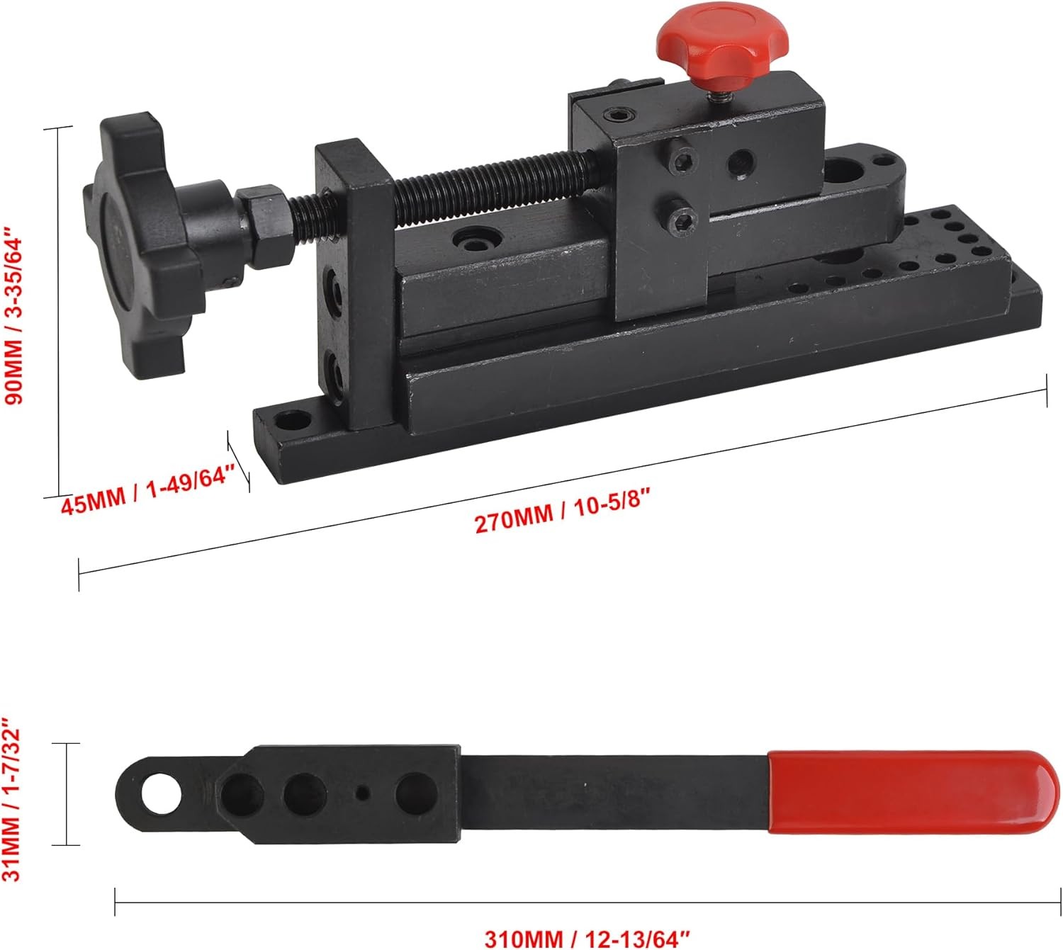 Manual Mounting Mini Universal Bending Bender Forms Wire, Flat Metal and Tubing