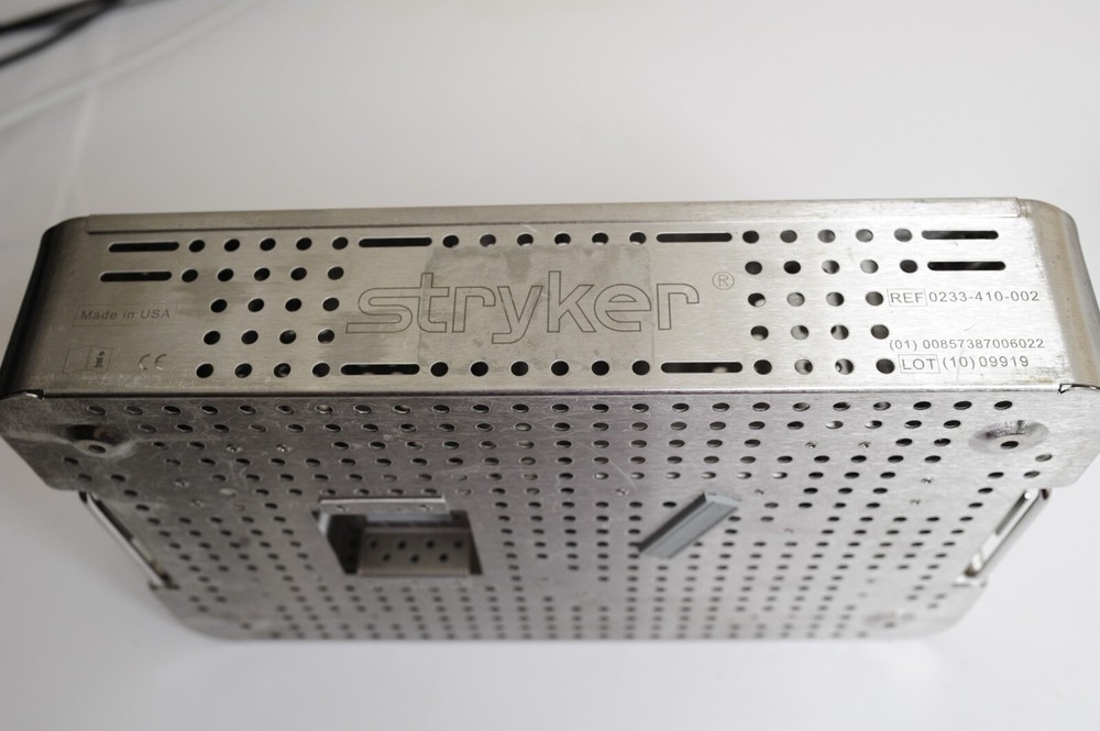 Stryker Camera Sterilization Tray Case 0233-410-002