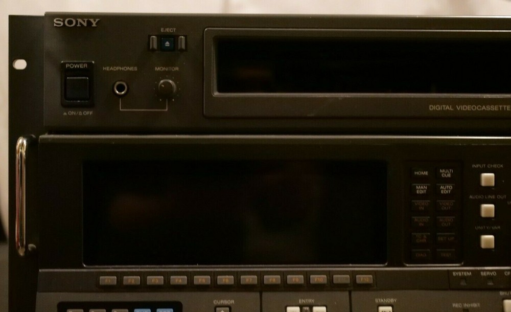 Sony DVR-10 D2 Composite Recorder (partially tested, needs set-up)