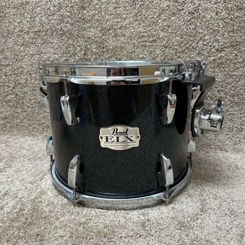 Pearl Export ELX Tom 12"x9" Tom Black Sparkle