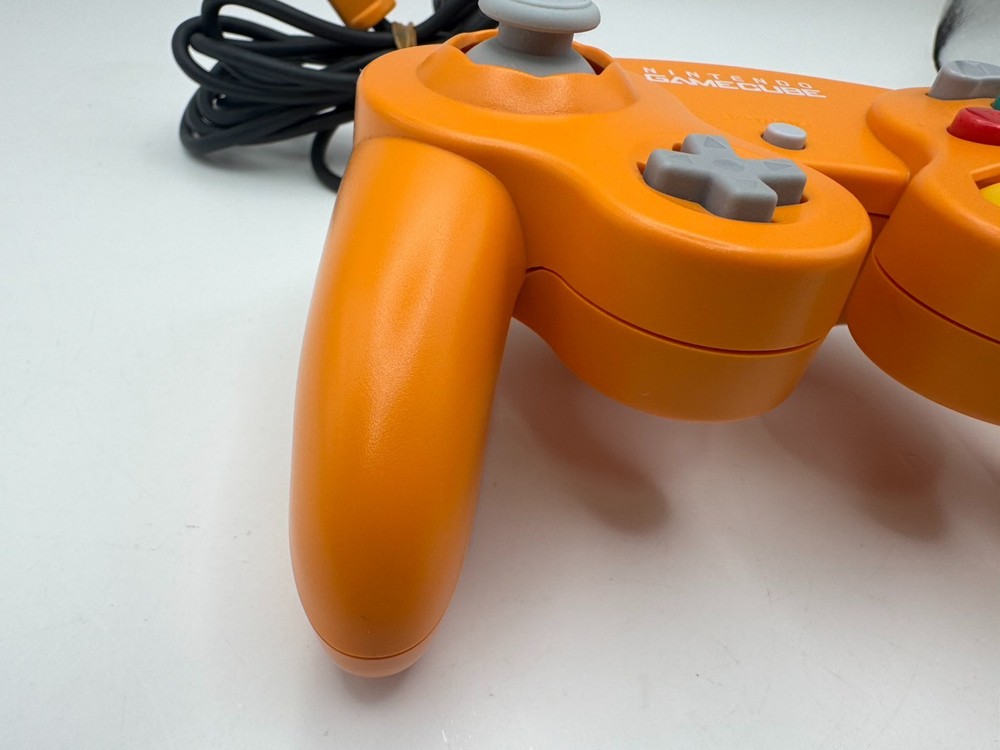Nintendo GameCube Controller Orange DOL-003 Wired Controller Japan