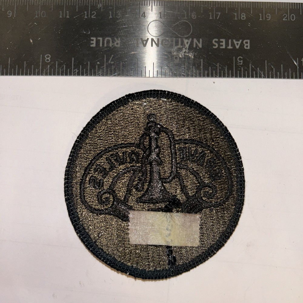 Patch armée us 3rd ARMORED CAVALERY RÉGIMENT kaki original