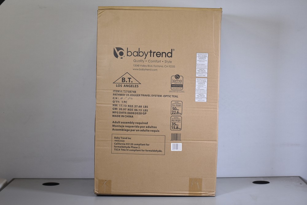 Baby Trend Pathway 35 JOgger Stroller Travel System Optic Teal