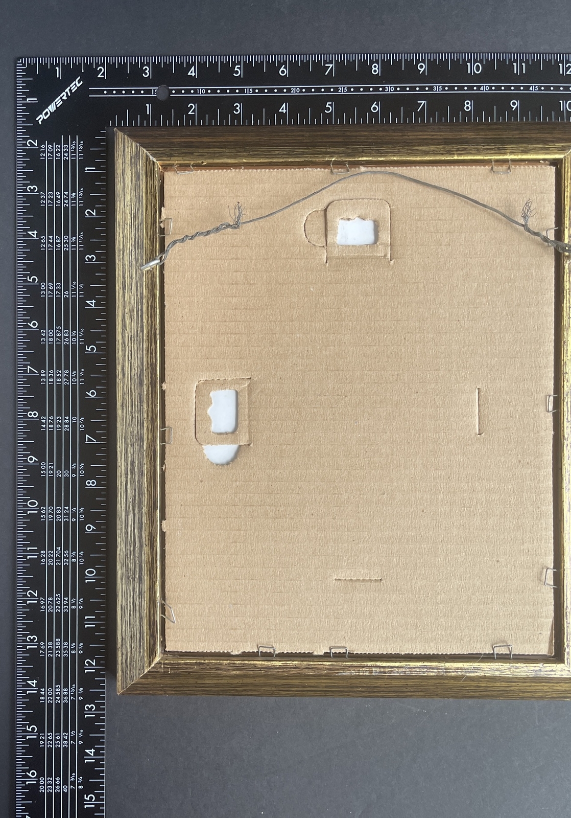 Vintage African American Foil Artwork w/ Wood Frame - Wall Decor Collectable