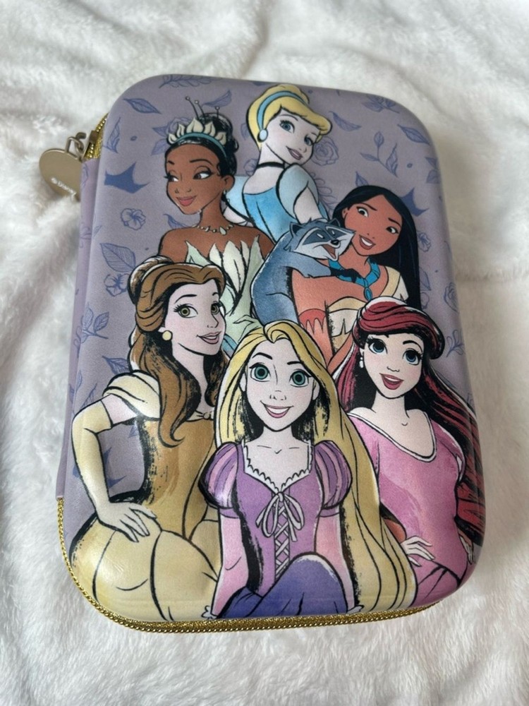 Disney Princess hard shell zip closure pencil case