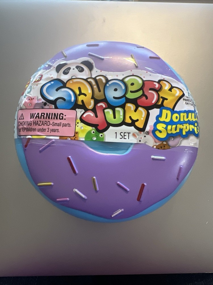 Squeesh Yum Donut Surprise 5 Pack Blind Container  - New Unopened