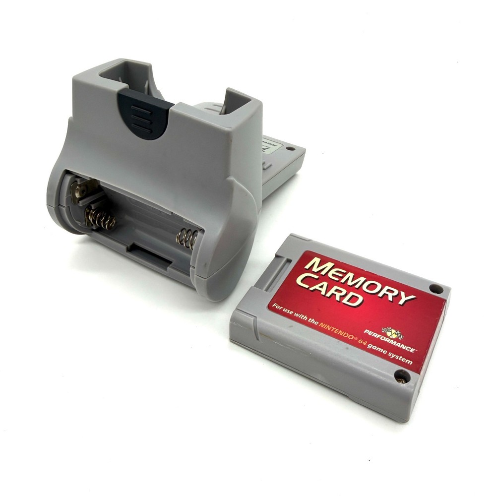 Performance TremorPak Plus Nintendo 64 N64 Rumble Accessory & Memory Card