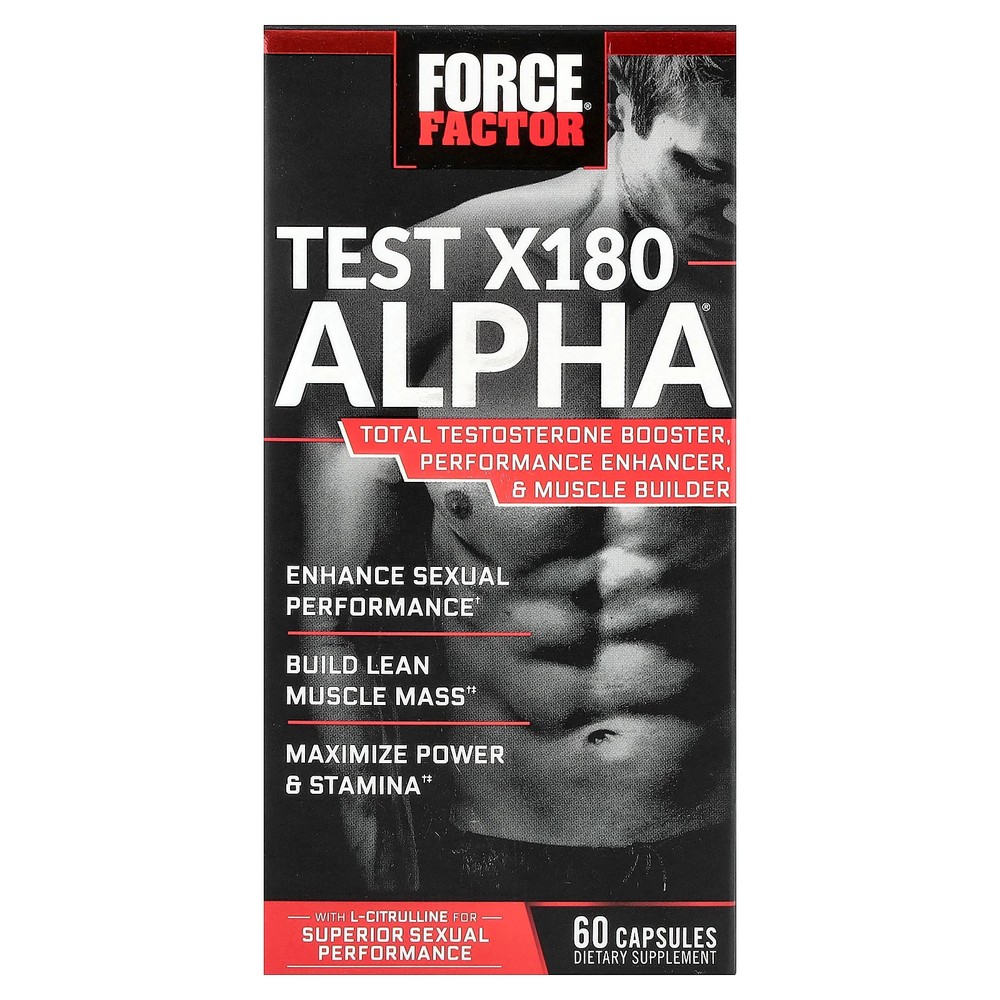 Test X180 Alpha®, 60 Capsules
