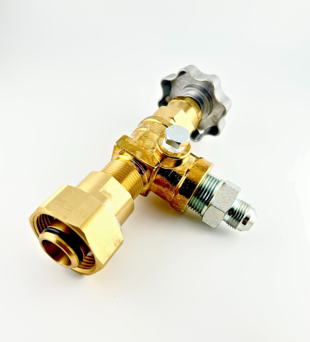 ME449 ME458 1-5/8" UNF LIQUID PROPANE EVACUATION VALVE