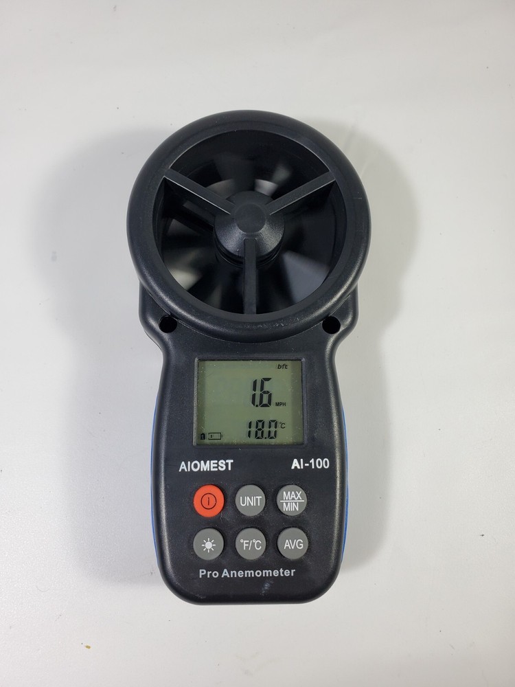 AIOMEST AI-100 Pro Anemometer Handheld Tested