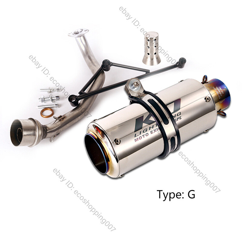 Complete System Exhaust Front Pipe Muffler Silencer For Yamaha GY6 125CC 150CC