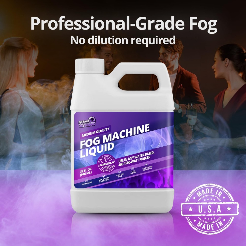 Fog Machine Liquid - 32oz Smoke Juice for 32 oz (1 Quart)
