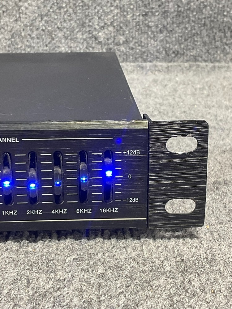 Pyle PPEQ100 Equalizer Audio Plug Broken Multiple Inputs – For Parts