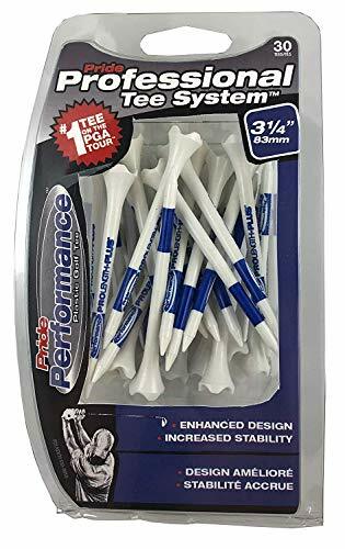 Pride Performance Plastic Tee System, 3-1/4 inch- 30 Count (Blue)