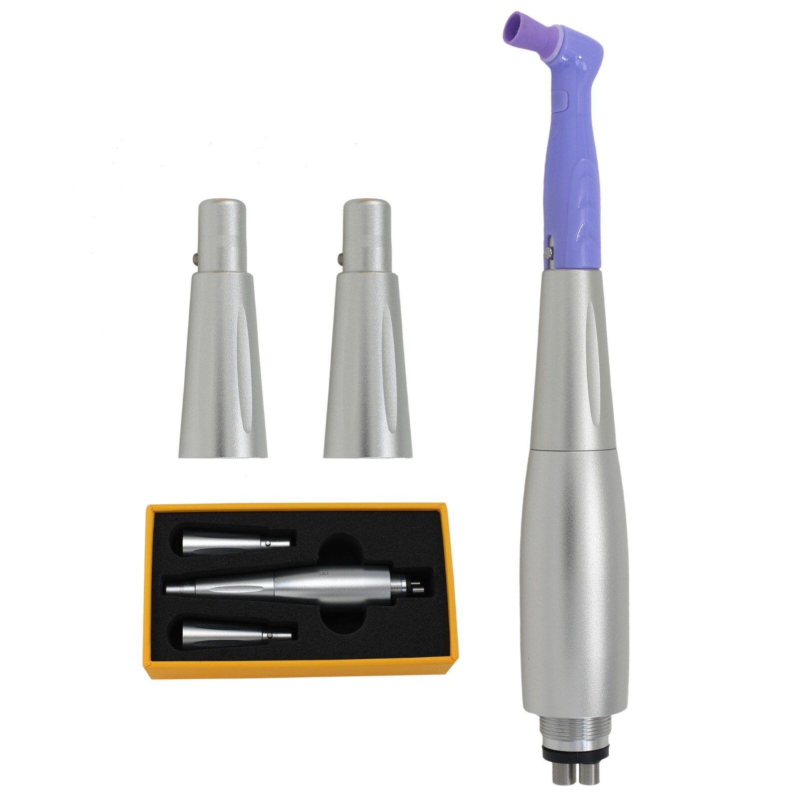 Dental Hygiene Handpiece Prophy Air Motor 3 Nose Cone 4 Holes 360 Degree Swivel