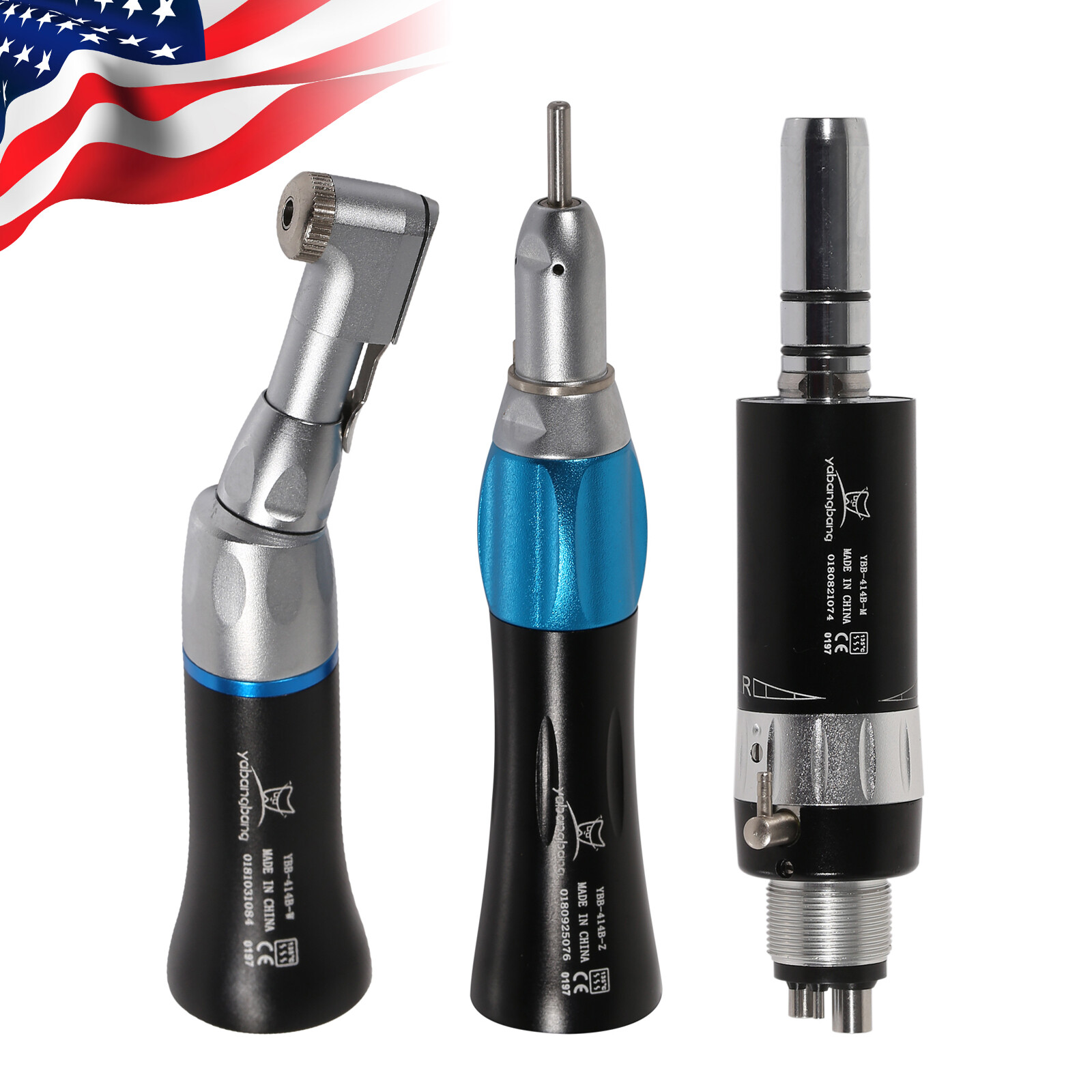 Dental low slow speed straight handpiece/ contra angle/ air motor 2/4 NSK E-type