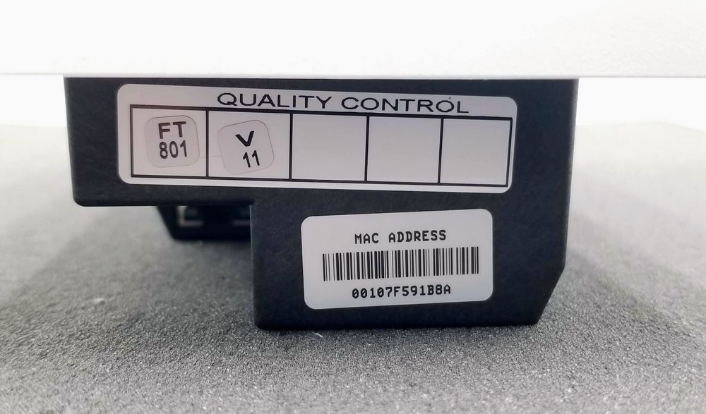 MP-B20-W Media Presentation Button Panel B20 White Crestron