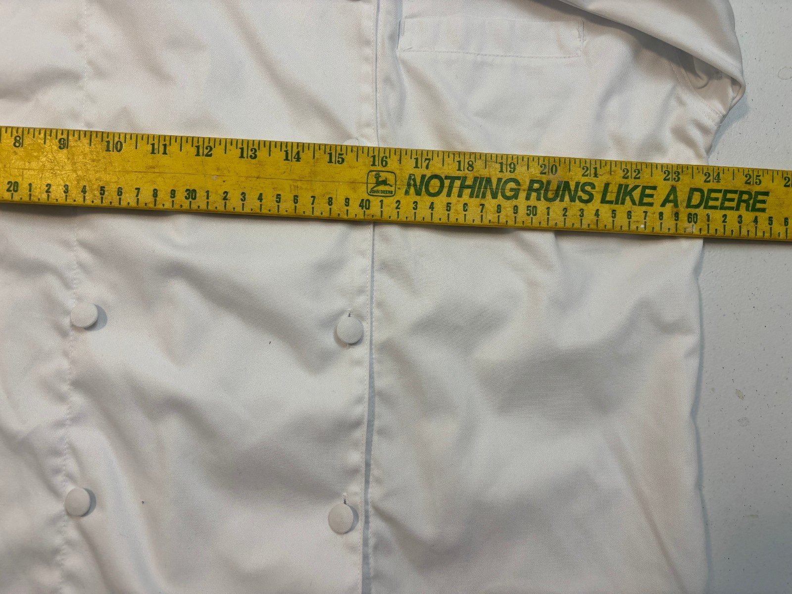 Mercer Culinary M62010WHL Renaissance Men's White Long Sleeve Chef Jacket Large