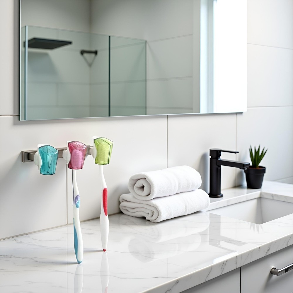 3Pcs Multicolor Toothbrush Holder Travel Head Covers