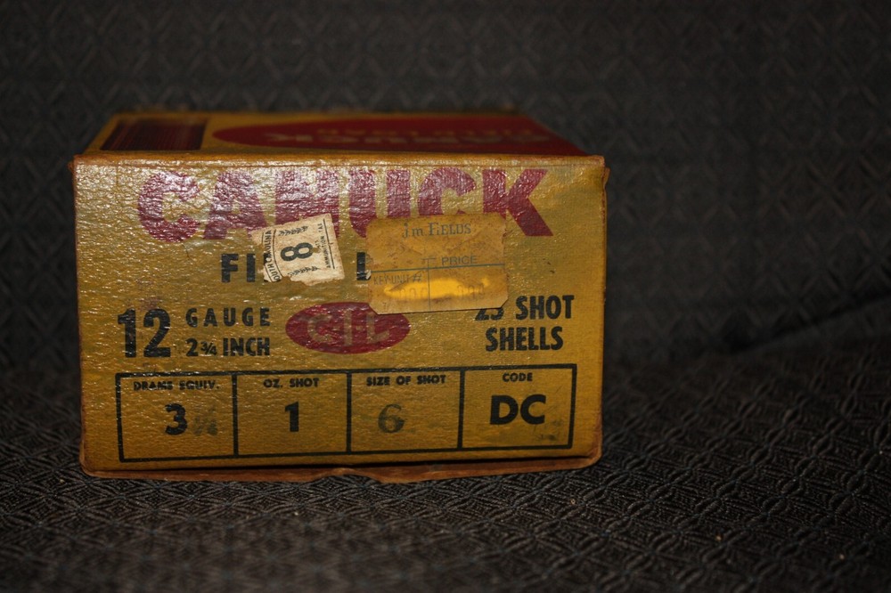 canuck shotgun shells box
