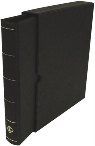Lighthouse Vario F 3 Ring Binder + Slipcase Currency / Stamps Album in Black New