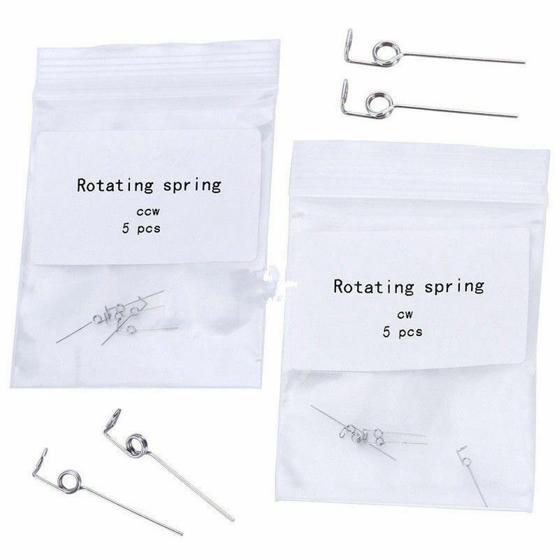 10 Pcs Dental Rotating Spring Square Wire Uprighting Clockwise Counterclockwise