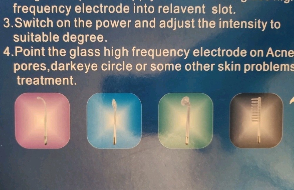 Portable High Frequency Facial Machine NEW sealed