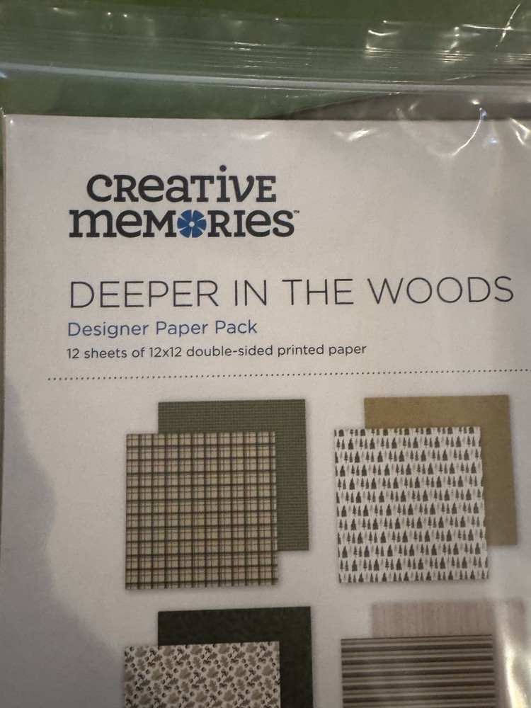 Creative Memories Deeper In The Woods Bundle With Playbook