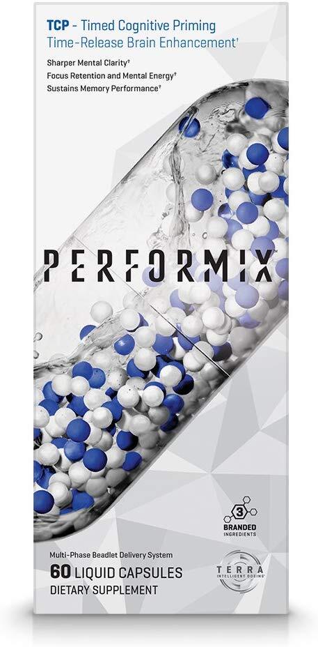PERFORMIX TCP Timed Cognitive Priming Liquid Capsule - 60 Count