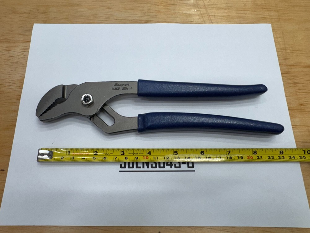 Snap-on Tools POWER BLUE 9" Adjustable Joint Interlocking Channel Pliers 91ACPMB