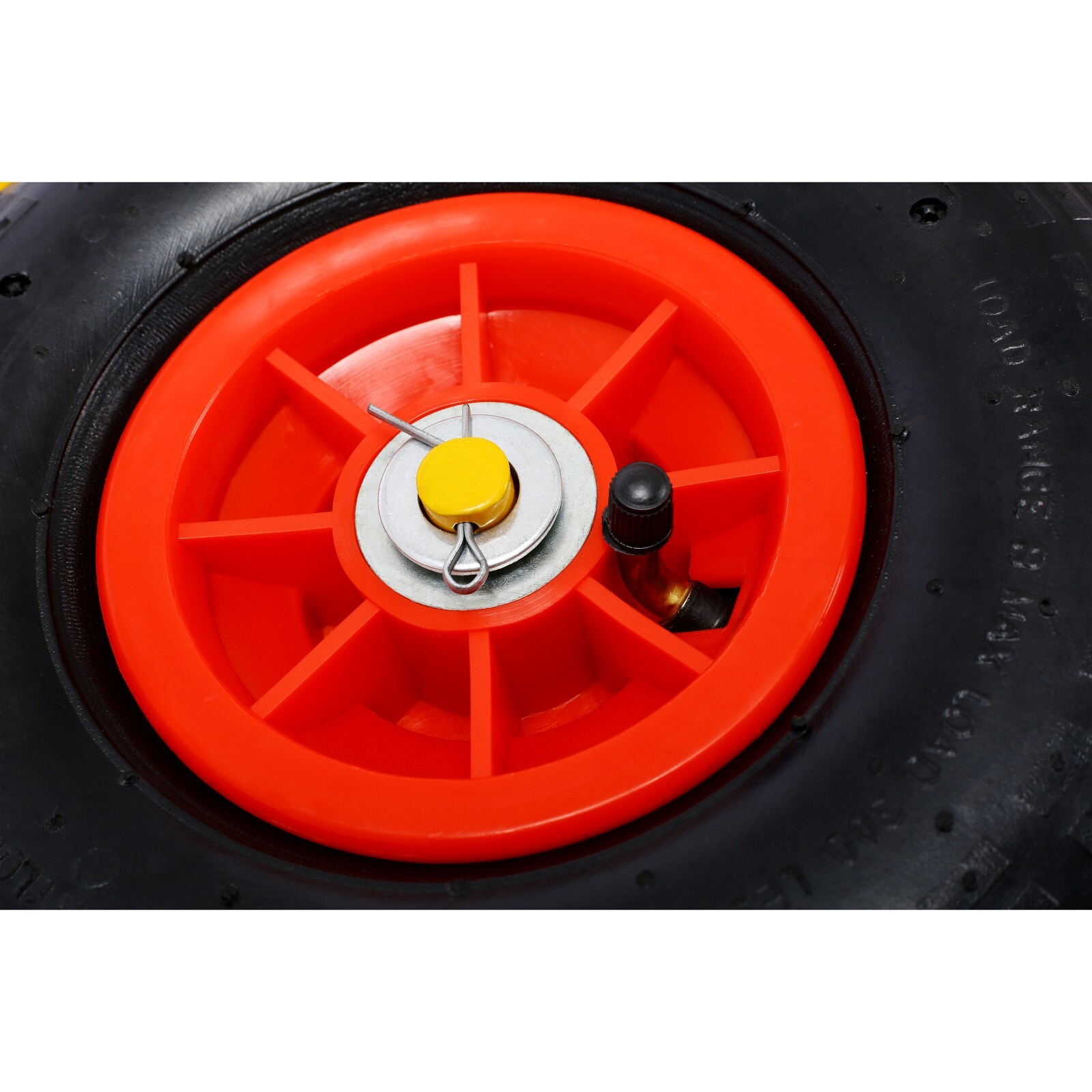 Heavy Duty Panel Dolly Slab Dolly Cart w/ Handle & 10" Peneumatic Tires Wheels