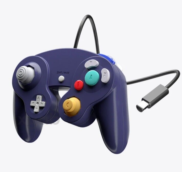 Wired Controller - For Nintendo GameCube Various Colors High Quality