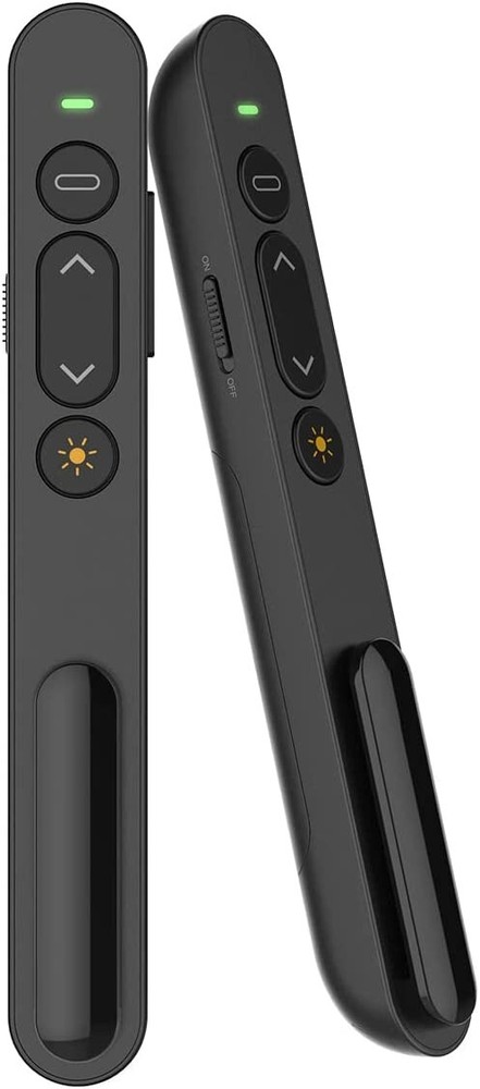 Wireless Presenter - 2.4GHz Control, 100m Range, for Mac, Laptop, Google Slides