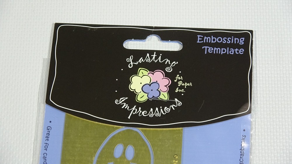 Lasting Impressions Embossing Template Long Legged Ghost L9154 - 2003