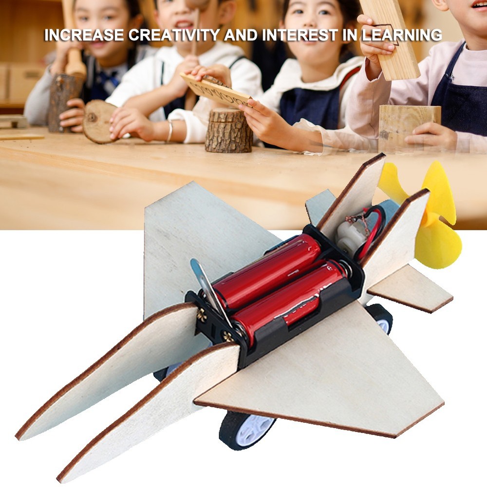 DIY Airplane Model Educational Toy Set For Children Science Experiment