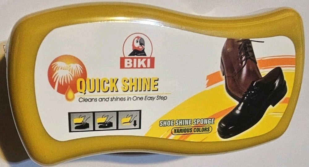Professional Shine Sponge, Black/Brown/Neutral, 3 Sponges