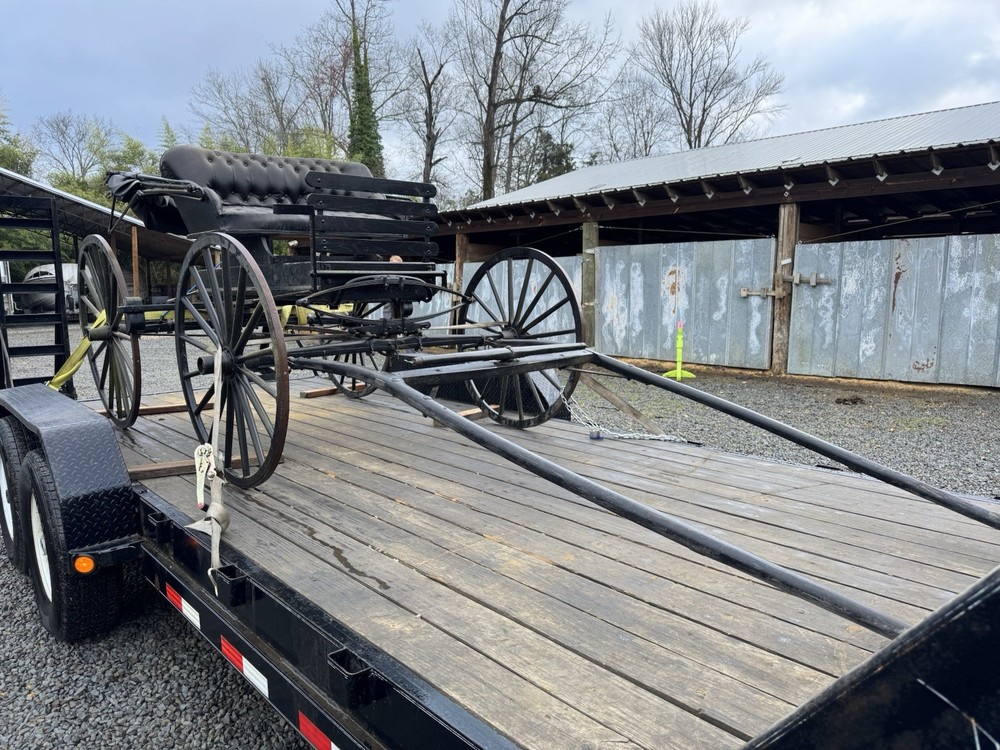 antique horse drawn buggy carriage