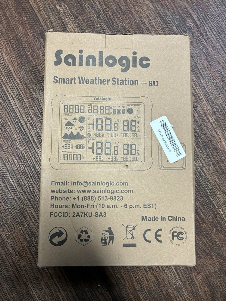 Sainlogic Smart Weather Station SA1 (OPEN BOX) not tested