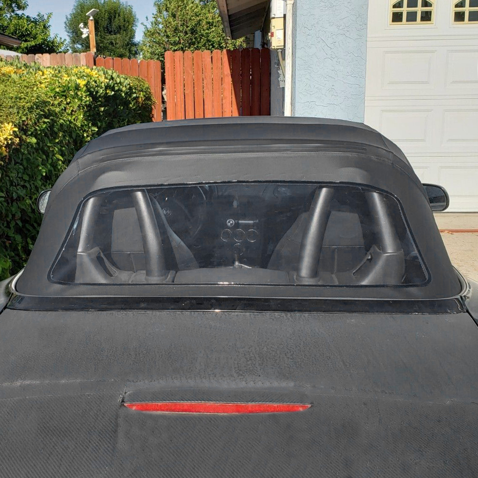 Convertible Soft Top Replacement w/ Plastic Window For 1996-2002 BMW Z3 E36