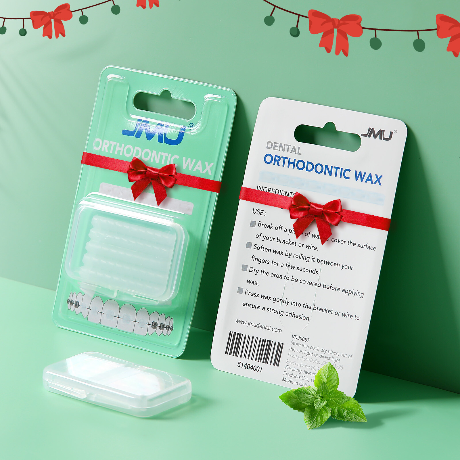 Dental Orthodontic Wax Mint Scent For Relief Braces Gum Irritation