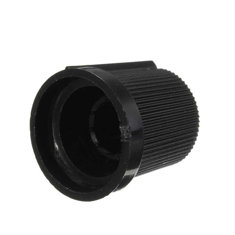 10 PCS Plastic Control Knobs Guitar Round Volume Potentiometer Hole