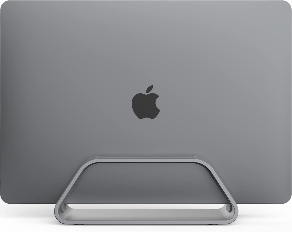 HumanCentric Vertical Laptop Stand for MacBook, Compatible with Space Gray