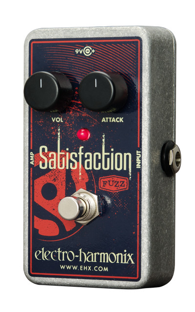 EHX Electro-Harmonix Satisfaction Fuzz Guitar Effects Pedal