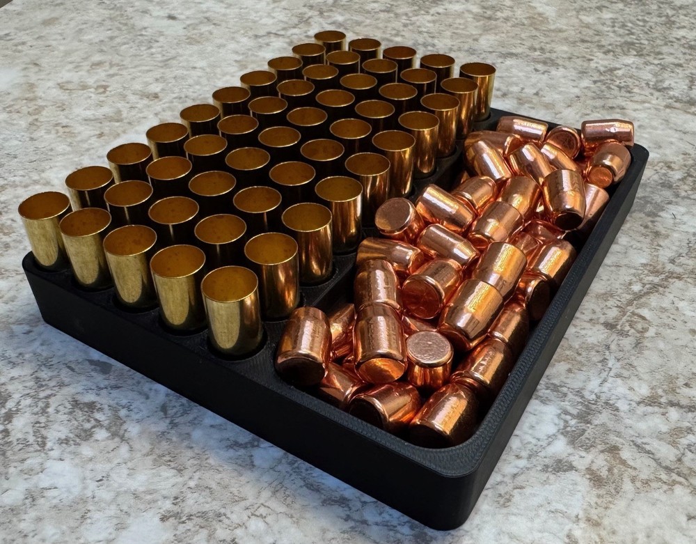 357 MAG  -50 P0CKET RELOADING TRAY- WITH BULLET TRAY