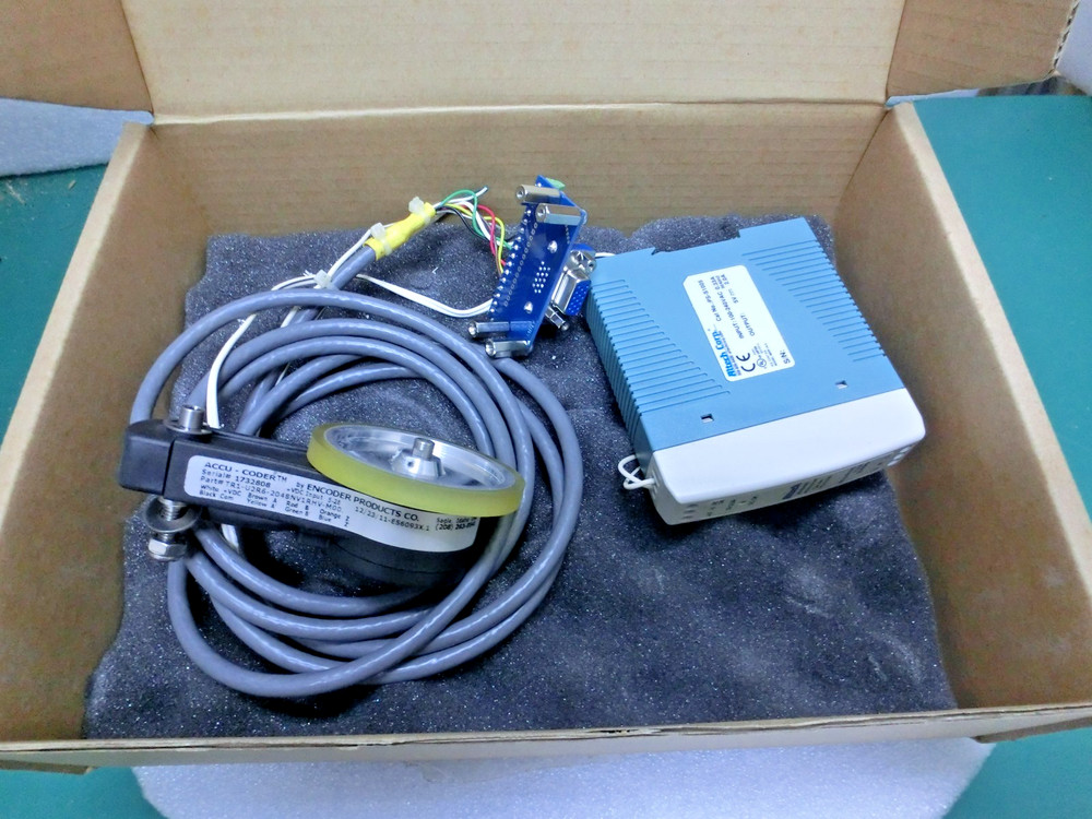 Accu-Coder TRI-212R5-2048NV1RHV-M00 Encoder+Altech PS-S1005+Grantech DB15F,+9689