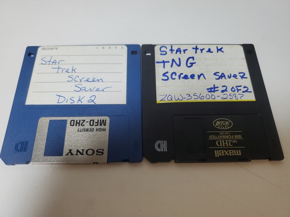 Star Trek: The Screen Saver - Vintage Software Plus Screen Posters