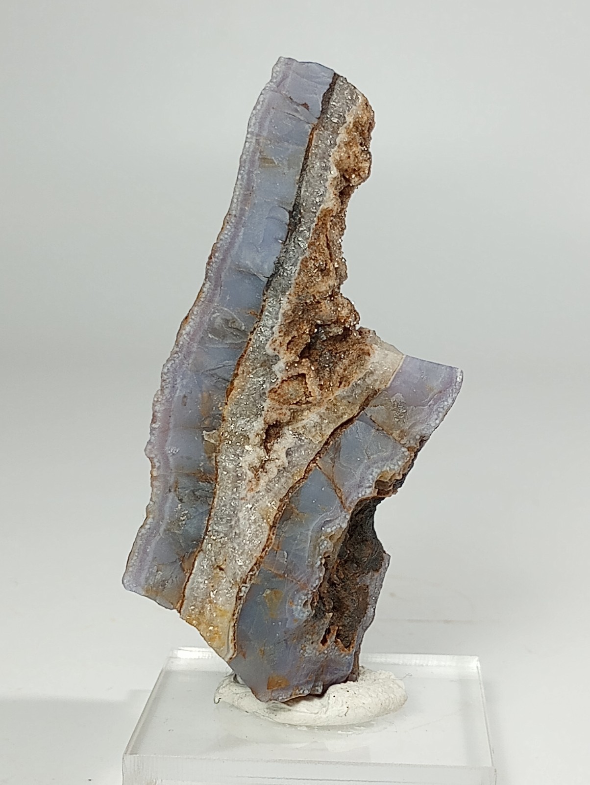 Holley Blue Agate Unpolished Specimen